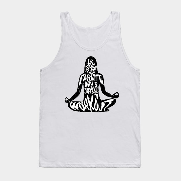 Yoga Vintage Tank Top by crimsonshirt